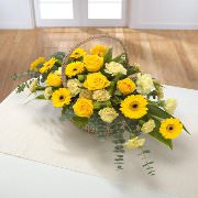 Pure Gold Basket Arrangement